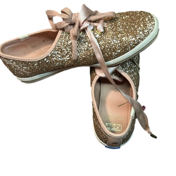 Women’s size 7 keds for Kate Spade pink sparkles - Picture 4 of 5